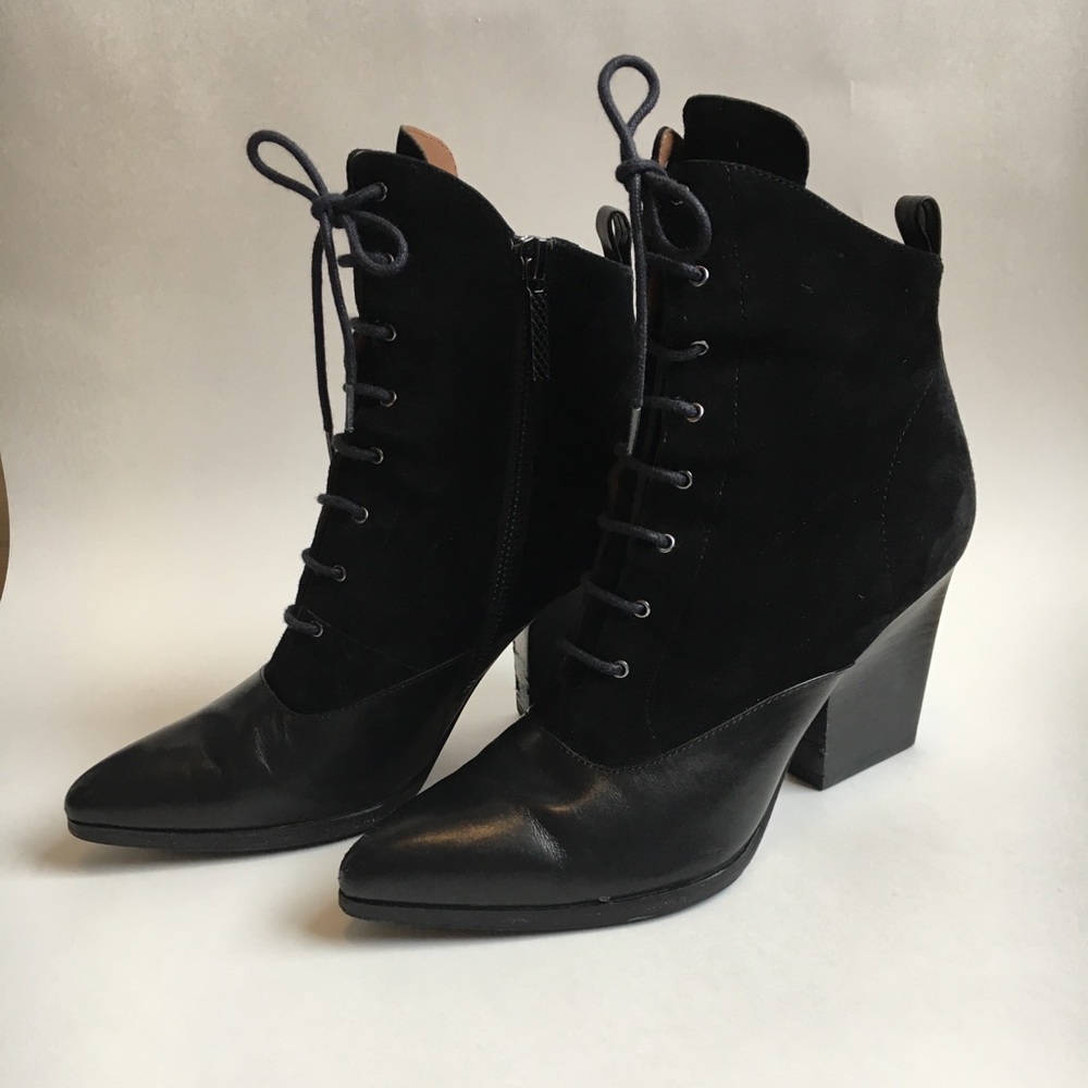 Donald Pliner Lace up Booties